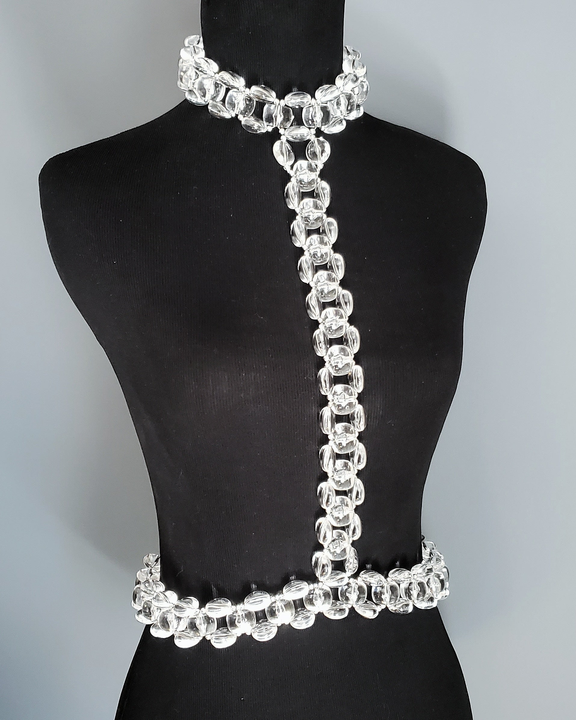 Beaded Choker Harness, Unisex, Limited